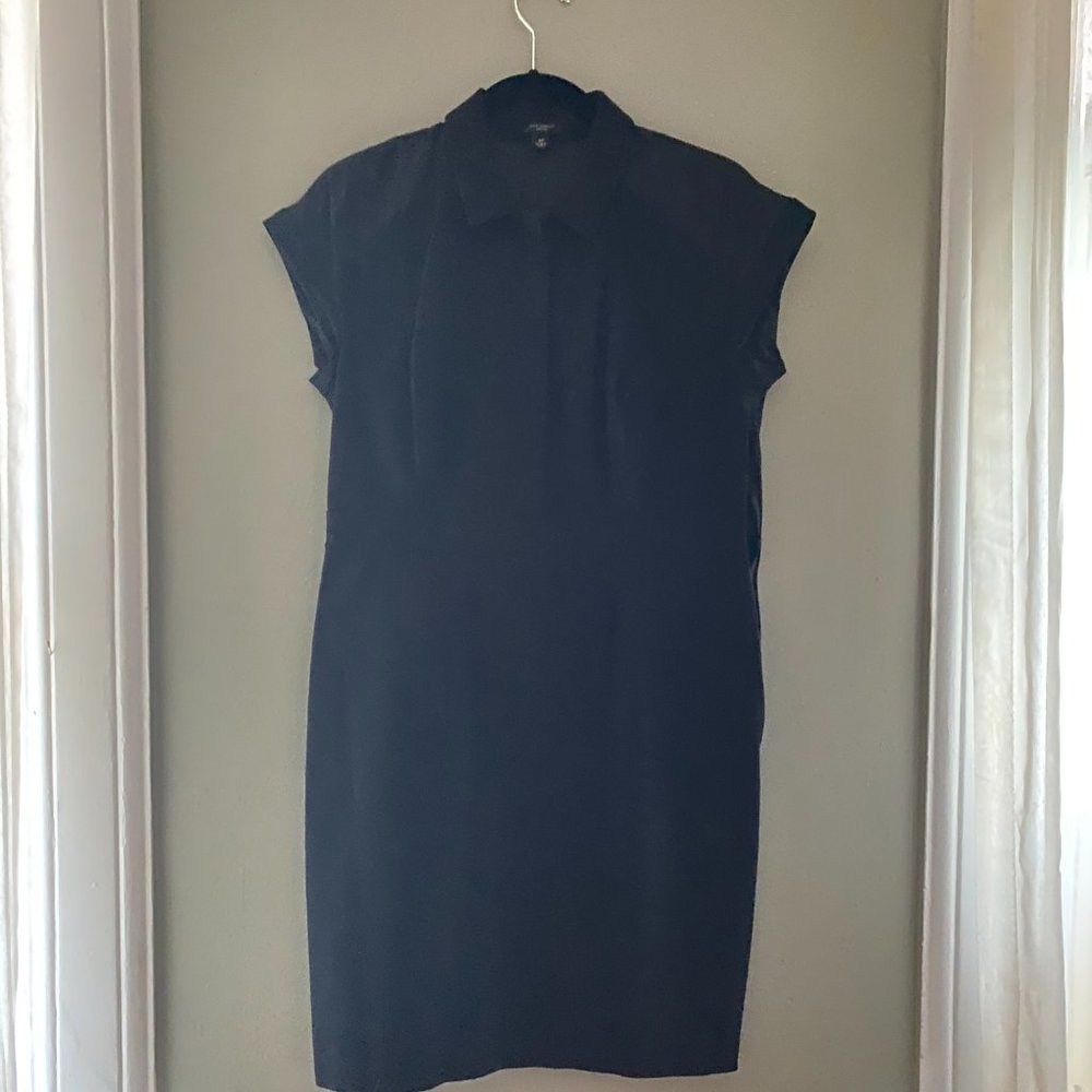 Ann Taylor black cotton dress